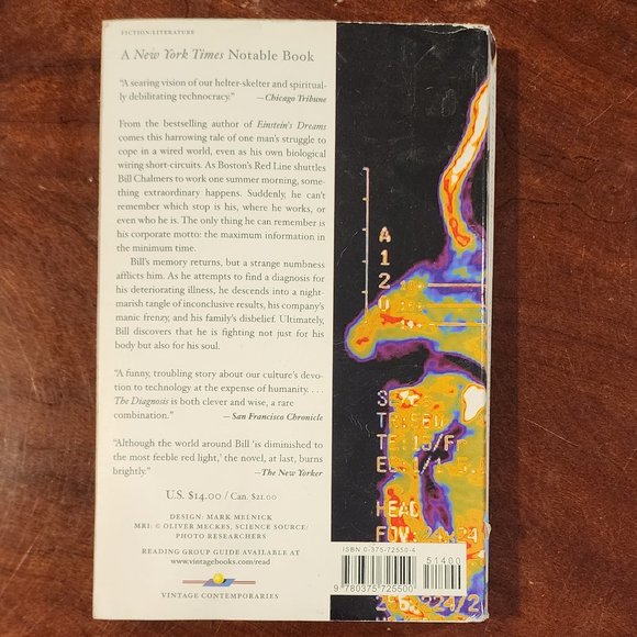 The Diagnosis A Paperback Novel By Alan Lightman - Picture 6 of 6